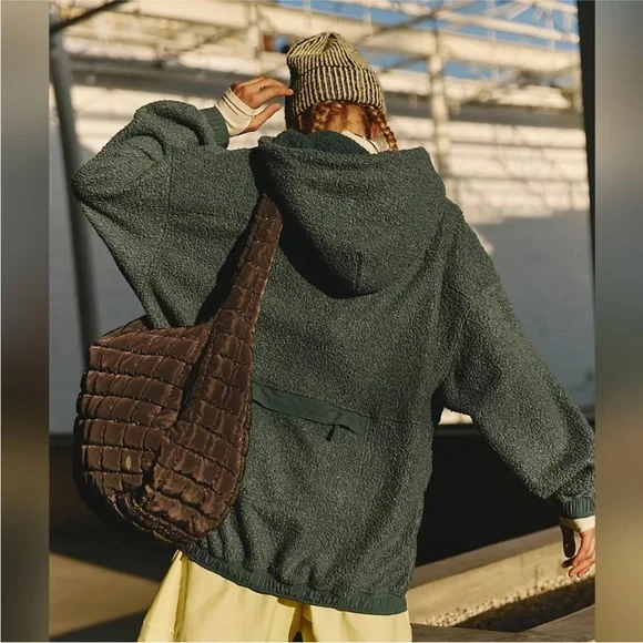 Free People FP Movement Fuzzy Was She Fleece Pullover - Picture 3 of 6